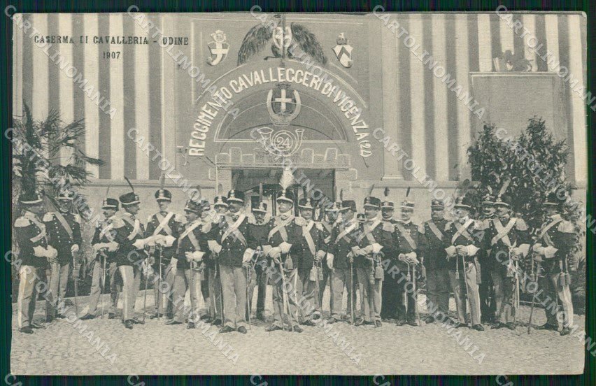 Udine Città Caserma Militari cartolina QT2902 – fronte