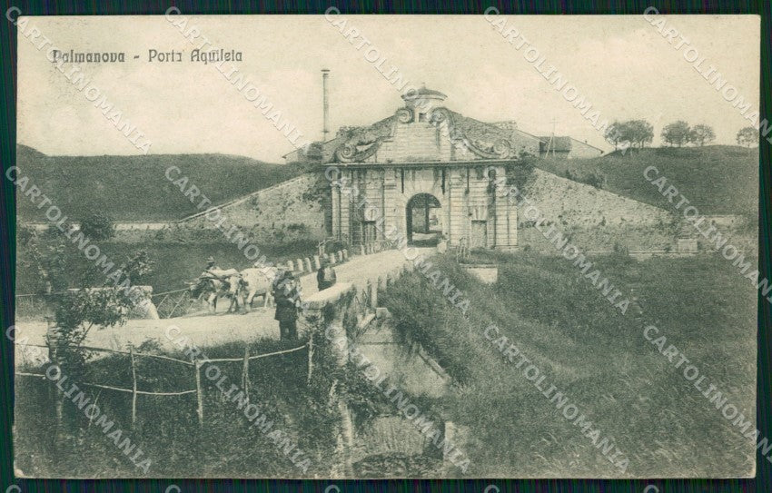 Udine Palmanova Porta Aquileia cartolina QT2911 – fronte