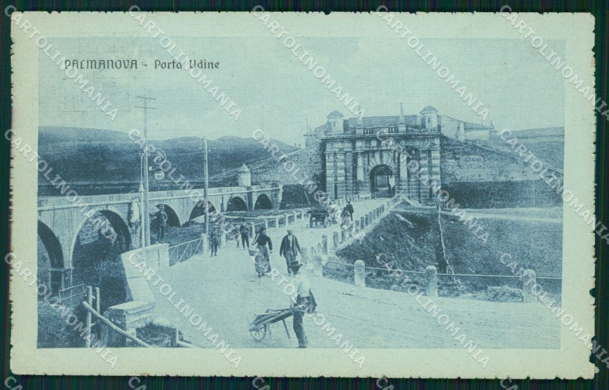 Udine Palmanova PIEGA cartolina QT2916 – fronte