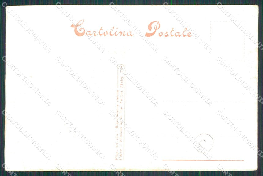 Udine Città Costumi Fruch cartolina QT2948 – retro