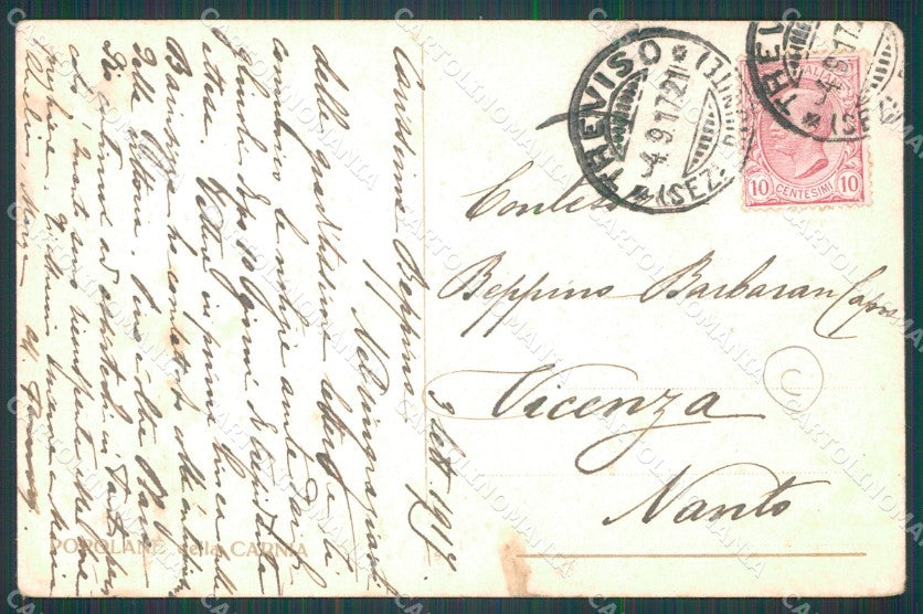 Udine Carnia FORO cartolina QT2955 – retro