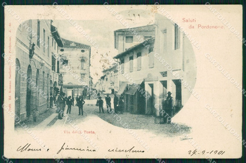 Pordenone Città cartolina QT2996 – fronte