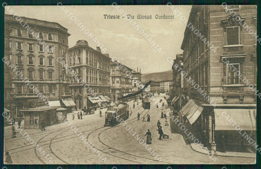Trieste Città Tram cartolina QT2999 – fronte