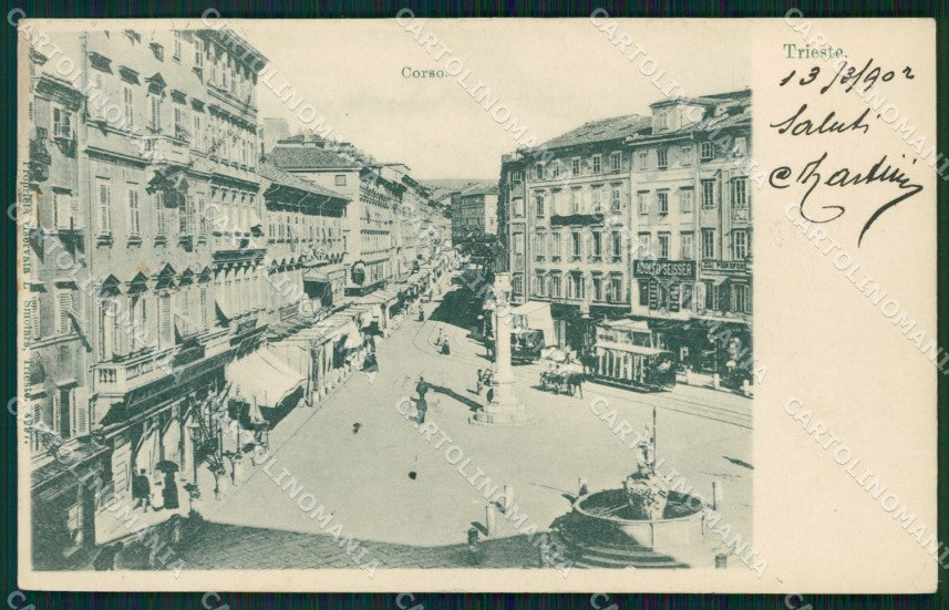 Trieste Città cartolina QT3014 – fronte