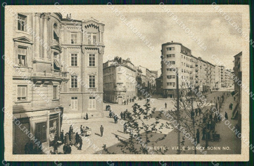 Trieste Città cartolina QT3022 – fronte