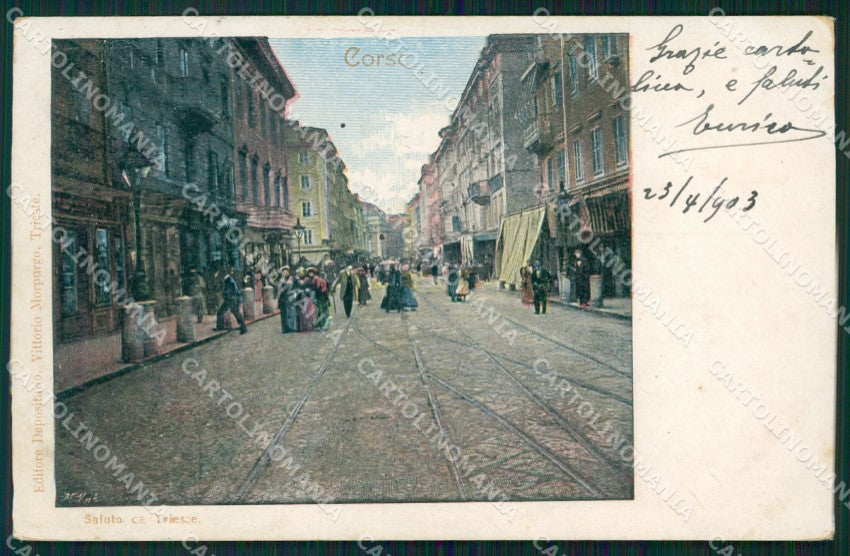 Trieste Città cartolina QT3031 – fronte