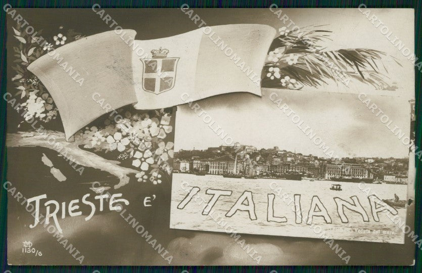 Trieste Città Foto cartolina QT3035 – fronte