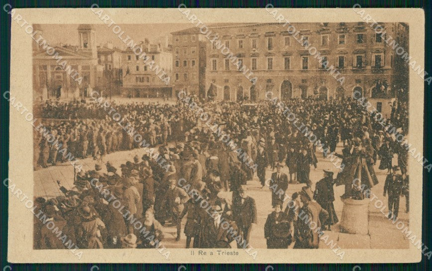 Trieste Città Savoia cartolina QT3050 – fronte