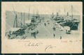 Trieste Città Molo Giuseppina Barche Rilievo cartolina QT3053 – fronte