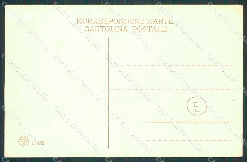 Trieste Città Galleria Montuzza Tram cartolina QT3068 – retro