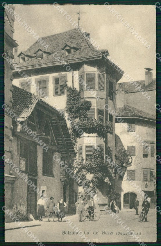 Bolzano Cà dé Bezzi cartolina QT3075 – fronte