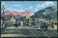 Bolzano Città Ponte Talvera Tram PIEGA cartolina QT3078 – fronte