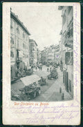 Bolzano Città Mercato cartolina QT3088 – fronte