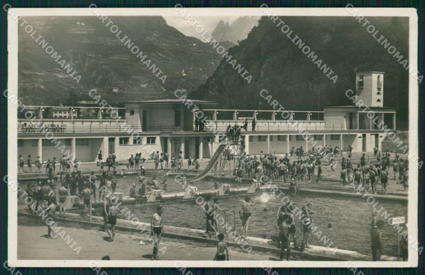 Bolzano Città Lido di PIEGA Foto cartolina QT3090 – fronte