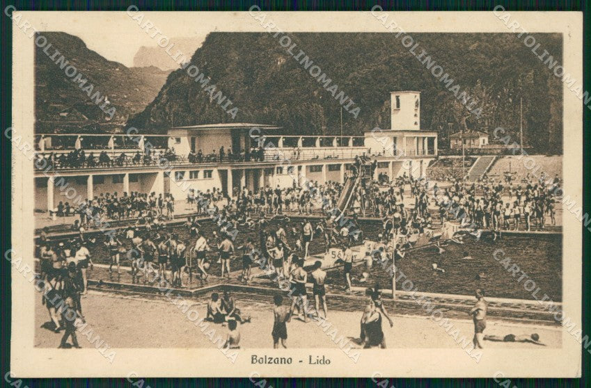 Bolzano Città Lido di cartolina QT3098 – fronte