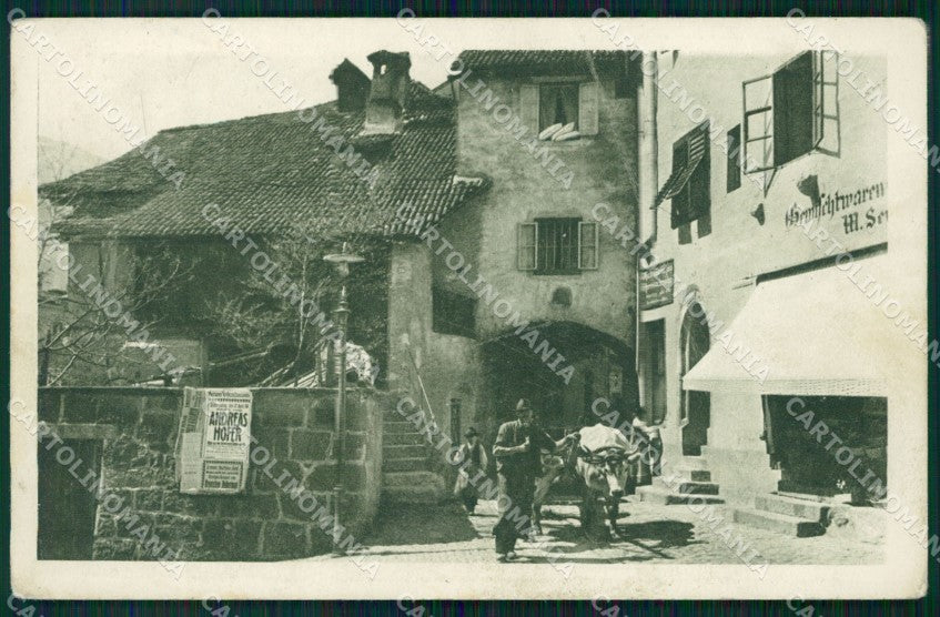Bolzano Merano Buoi PIEGA cartolina QT3104 – fronte