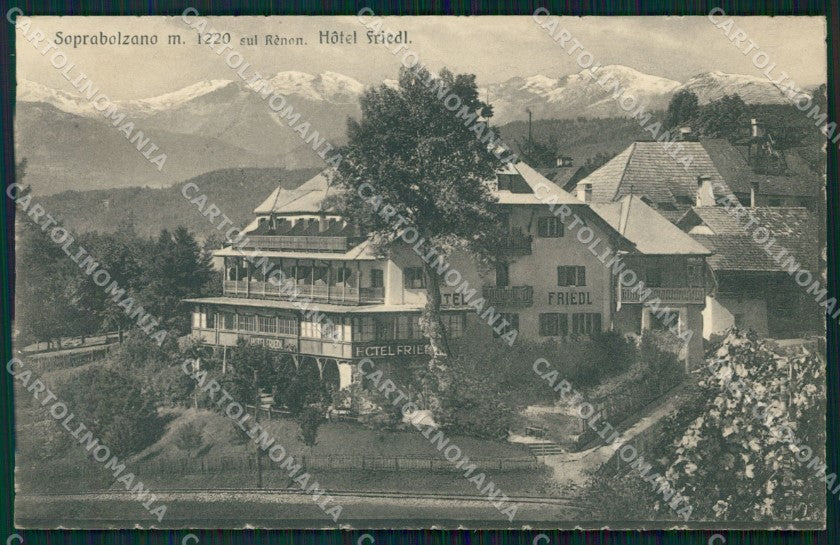 Bolzano Renon Soprabolzano cartolina QT3107 – fronte