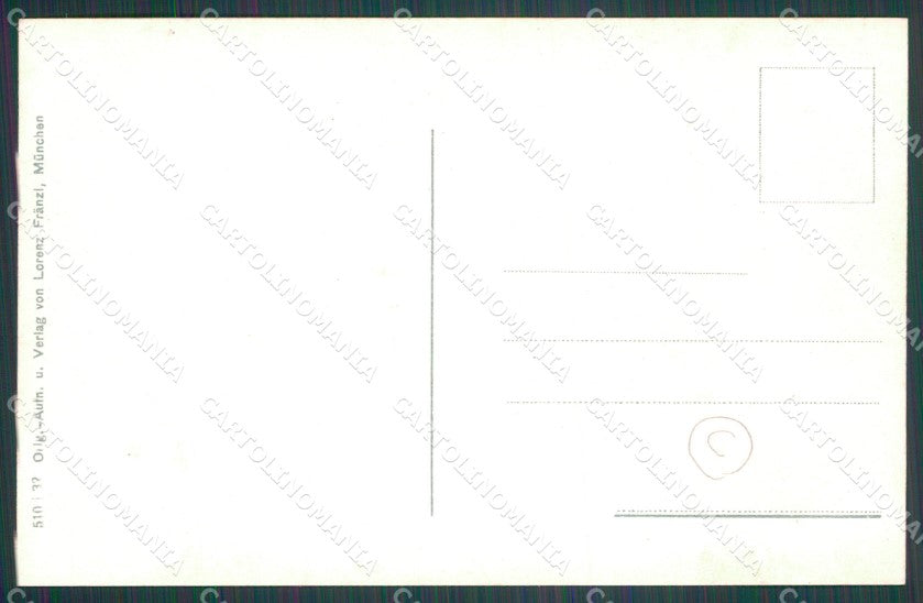 Bolzano Merano Costumi cartolina QT3116 – retro