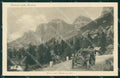Trento Cima del Pordoi Dolomiti Ladinia Auto cartolina QT3129 – fronte