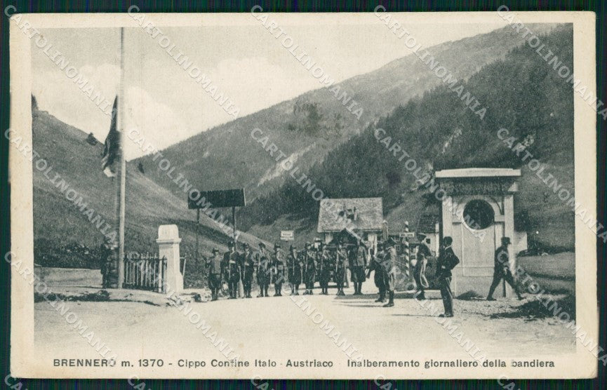 Bolzano Brennero Confine PIEGHINA cartolina QT3139 – fronte