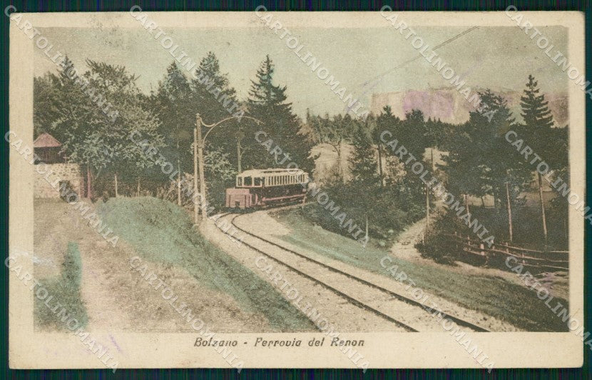 Bolzano Renon Ferrovia di ABRASA cartolina QT3145 – fronte