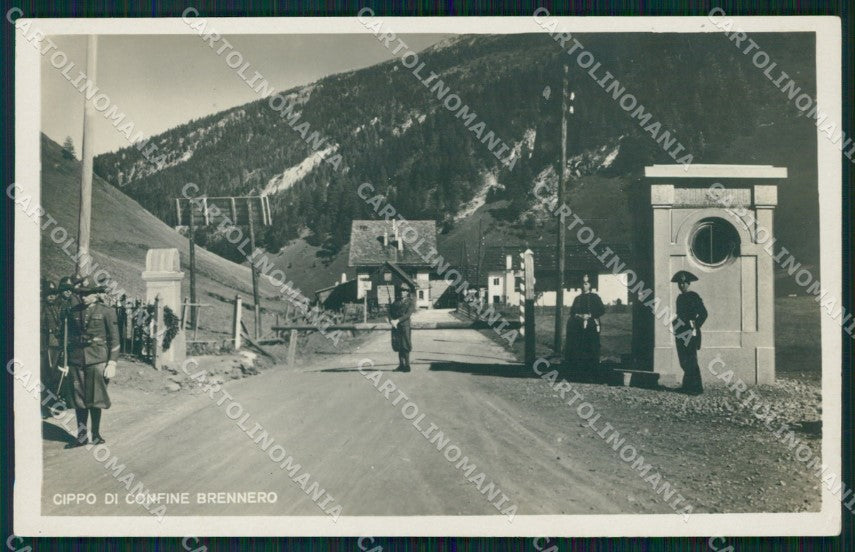 Bolzano Brennero Confine GdF Foto cartolina QT3146 – fronte