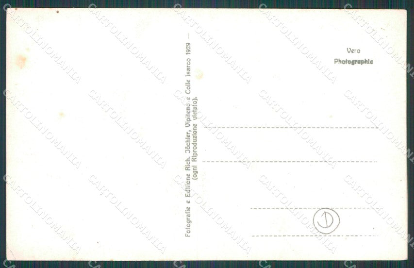Bolzano Brennero Confine GdF Foto cartolina QT3146 – retro