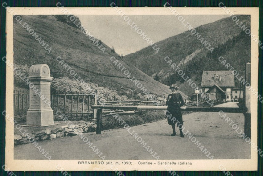 Bolzano Brennero Confine GdF STRAPPINO cartolina QT3148 – fronte