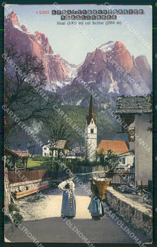Bolzano Castelrotto Siusi allo Sciliar cartolina QT3170 – fronte