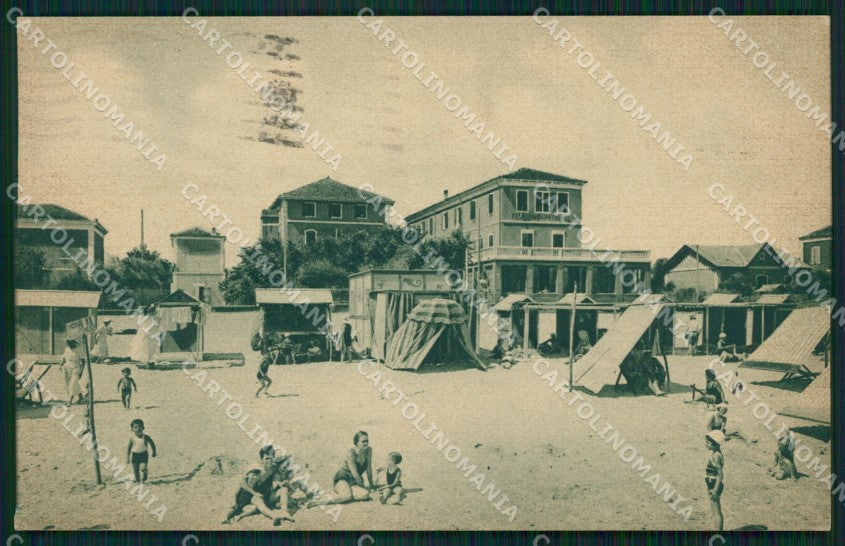 Rimini Bellaria Spiaggia cartolina QT3193 – fronte