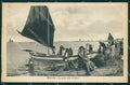 Rimini Bellaria Spiaggia Barca cartolina QT3212 – fronte