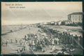 Rimini Bellaria Spiaggia PIEGHINE cartolina QT3214 – fronte