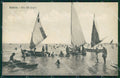 Rimini Bellaria Barche cartolina QT3227 – fronte