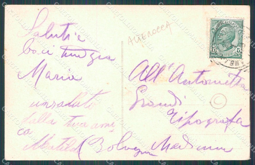 Rimini Cattolica Spiaggia Alterocca 5901 cartolina QT3242 – retro