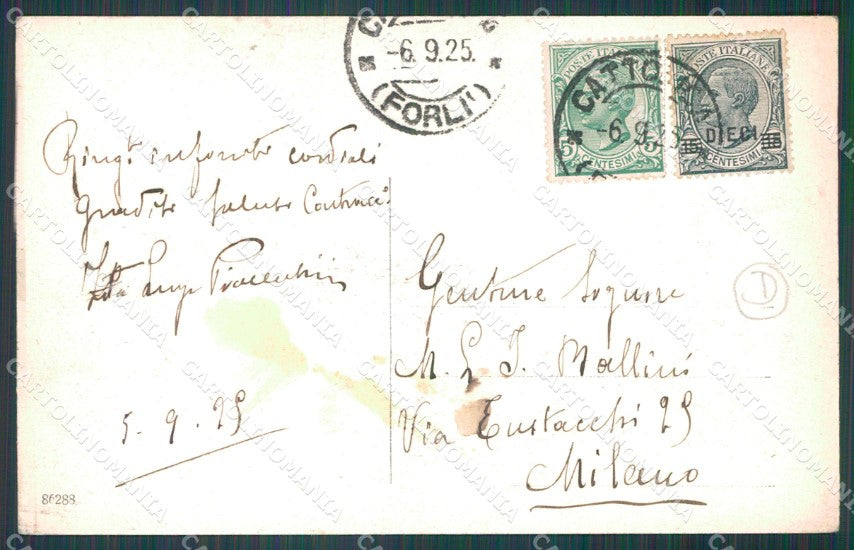Rimini Cattolica cartolina QT3297 – retro