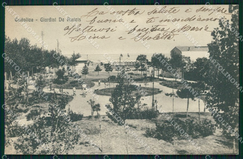 Rimini Cattolica cartolina QT3298 – fronte