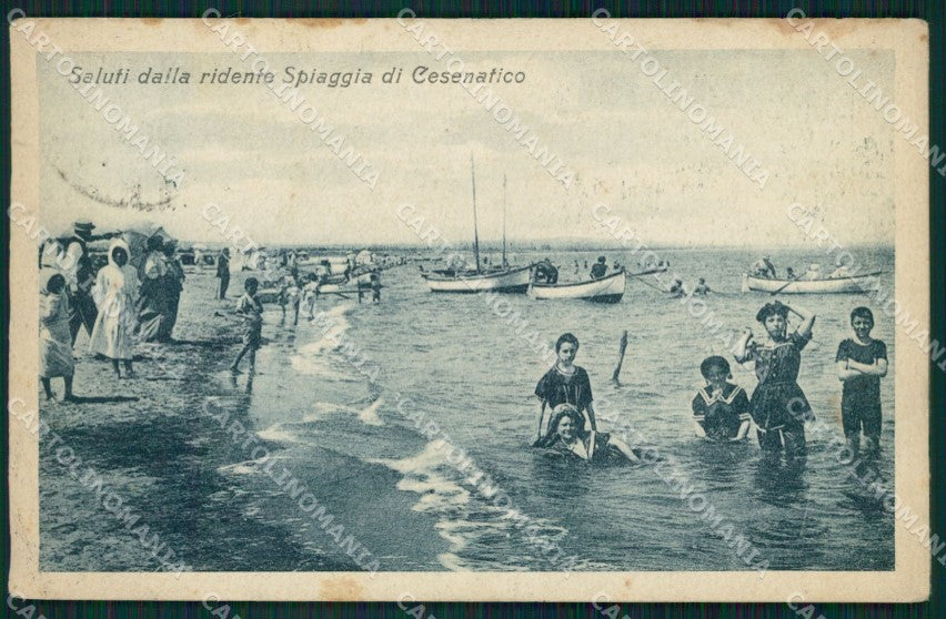 Forlì Cesenatico Spiaggia cartolina QT3310 – fronte