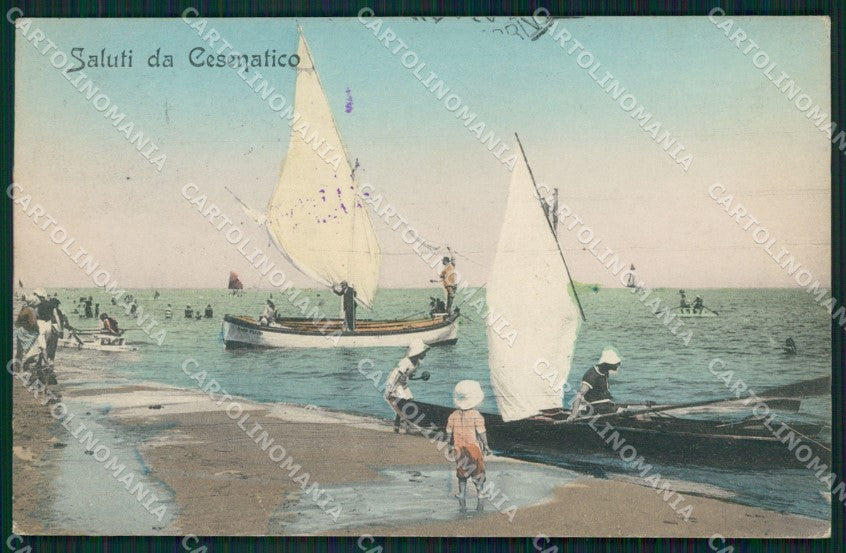 Forlì Cesenatico Barche cartolina QT3311 – fronte