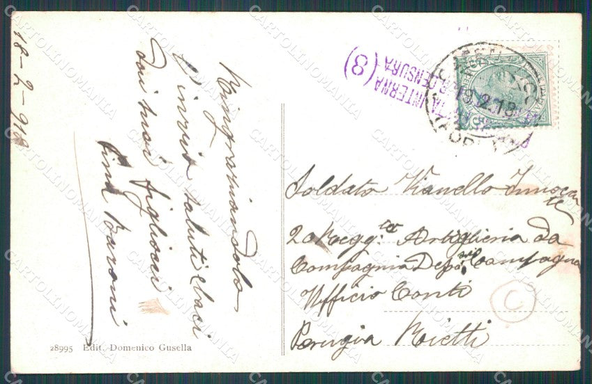 Forlì Cesenatico Barche cartolina QT3311 – retro