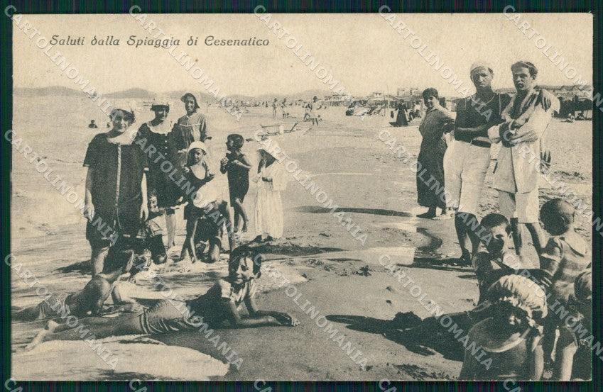 Forlì Cesenatico Spiaggia cartolina QT3316 – fronte