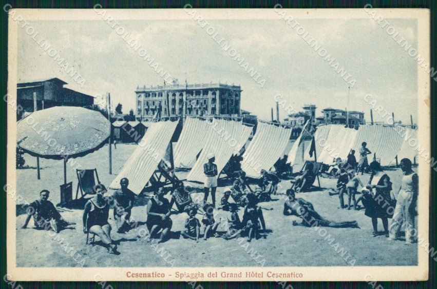 Forlì Cesenatico Spiaggia cartolina QT3317 – fronte