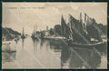 Forlì Cesenatico Porto Canale Barche cartolina QT3328 – fronte