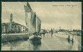 Forlì Cesenatico Porto Canale Barca cartolina QT3329 – fronte