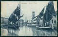 Forlì Cesenatico Porto Canale Barche cartolina QT3333 – fronte