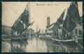 Forlì Cesenatico Porto Canale Barche cartolina QT3334 – fronte