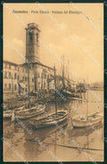 Forlì Cesenatico Porto Canale Municipio Barche cartolina QT3335 – fronte