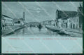 Forlì Cesenatico Porto Canale Chiaro di Luna TRACCE UMIDO cartolina QT3342 – fronte
