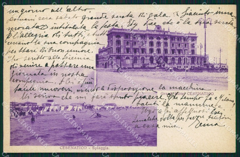 Forlì Cesenatico cartolina QT3346 – fronte