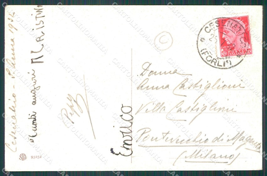 Forlì Cesenatico cartolina QT3349 – retro