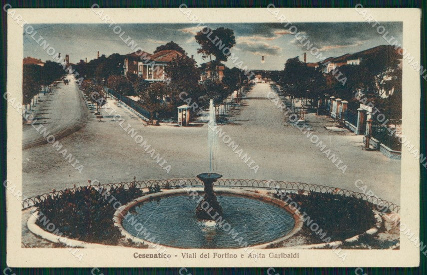 Forlì Cesenatico Fontana cartolina QT3353 – fronte
